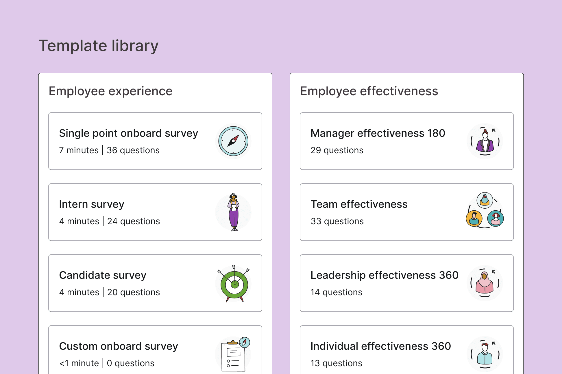 Example analytics widget