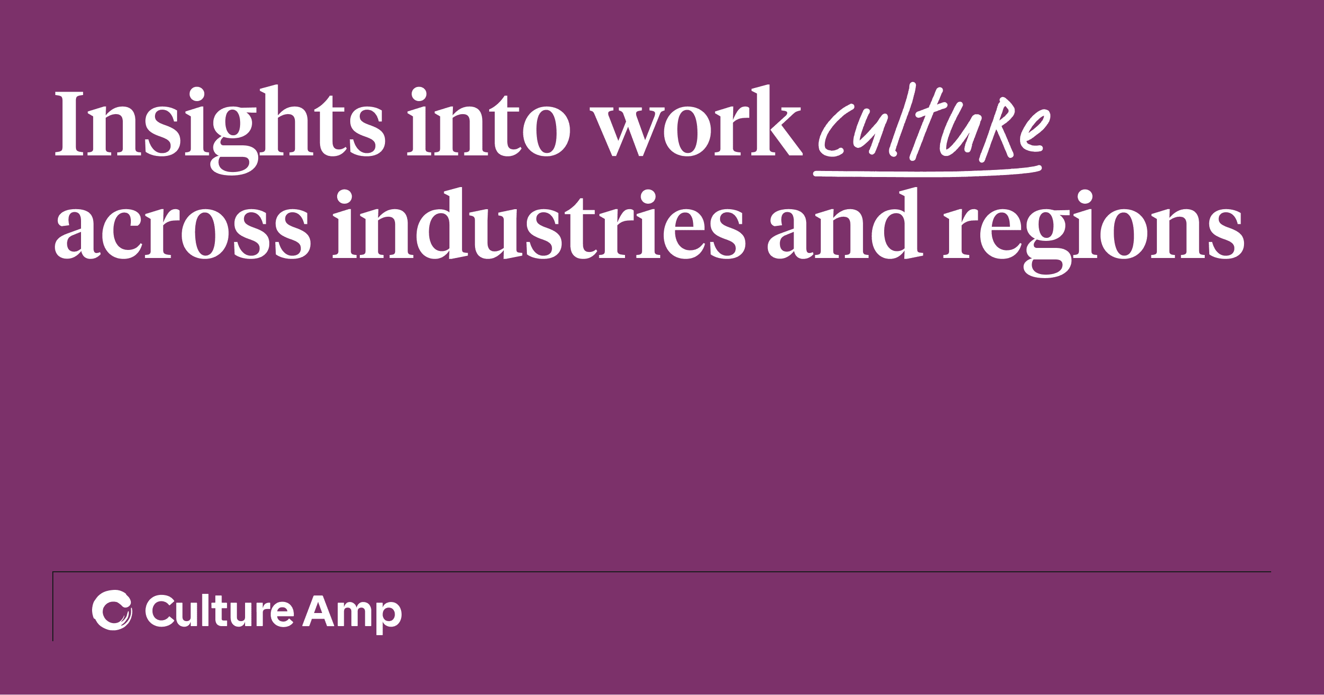 Team Effectiveness Global 2021 Culture Amp