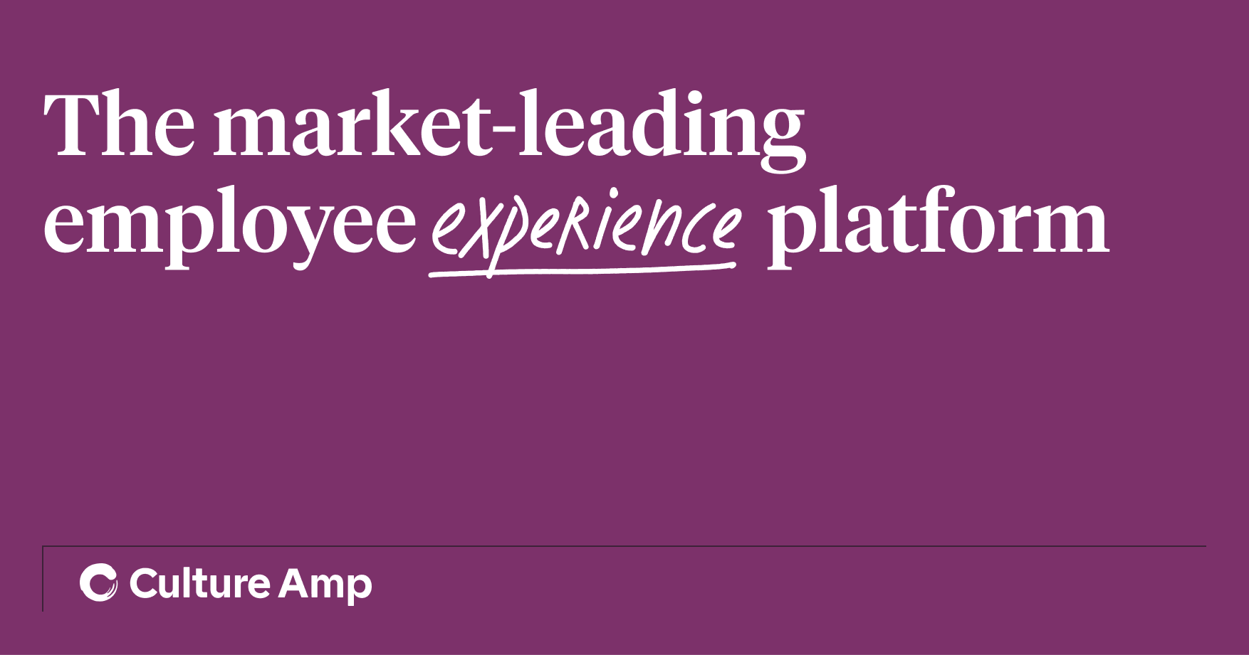 The market-leading employee experience platform